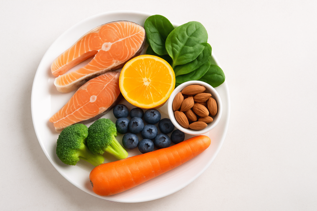 alimentos para la vista