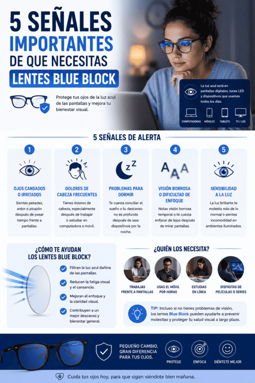 necesito lentes blu block?
