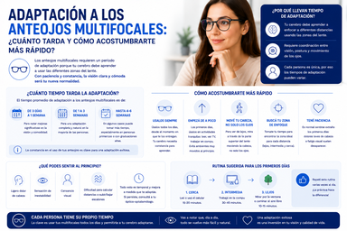 como adaptarme a losanteojos multifocales