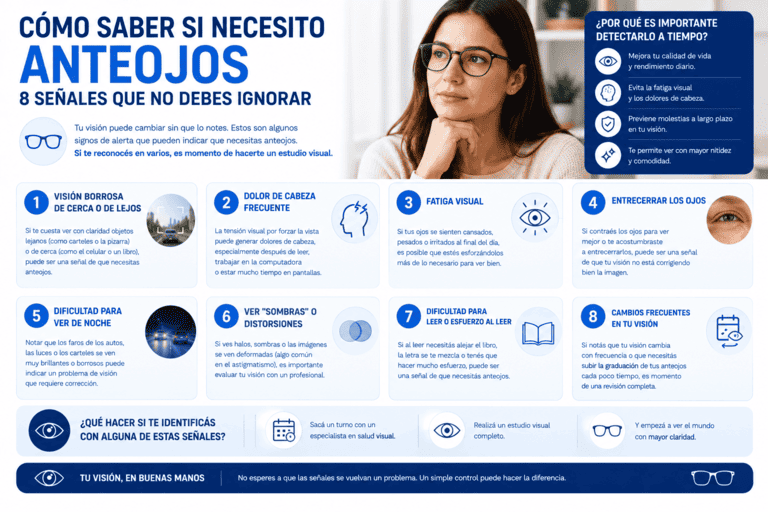 como saber si necesitas anteojos 8 senales