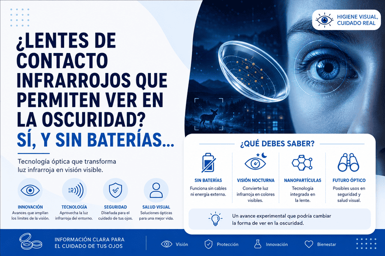 lentillas infrarrojos